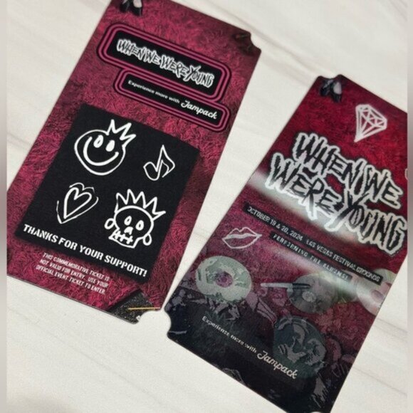 other Other - When We Were Young Jampack Commemorative Ticket (2)